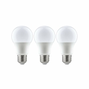 LED Birne 3er-Pack E27 230V 3x806lm 3x8,0W 2700K  Opal