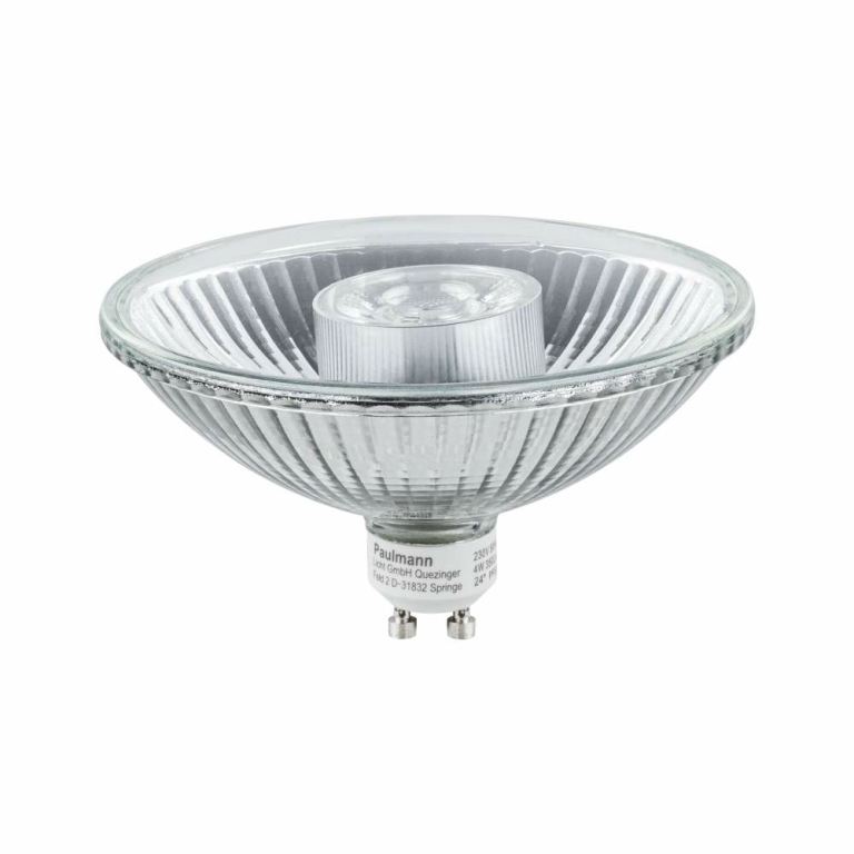 Paulmann QPAR111 LED Reflektor GU10 230V 425lm 6,5W 2700K dimmbar silber