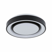 LED Deckenleuchte Rainbow mit Regenbogeneffekt    RGBW 2650lm 230V 22W  Schwarz#Weiß