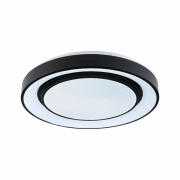 LED Deckenleuchte Rainbow mit Regenbogeneffekt    RGBW 4750lm 230V 38,5W  Schwarz#Weiß