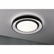 LED Deckenleuchte Rainbow mit Regenbogeneffekt    RGBW 4750lm 230V 38,5W  Schwarz#Weiß