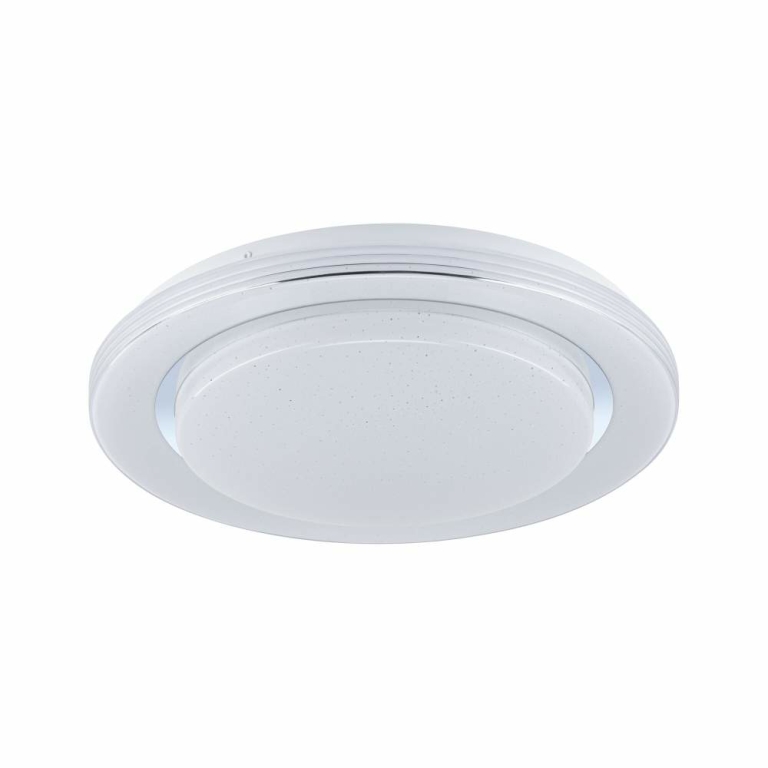 Paulmann LED Deckenleuchte Rainbow mit Regenbogeneffekt    RGBW 2650lm 230V 22W  Chrom#Weiß