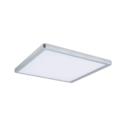 LED Panel Atria Shine   eckig 293x293mm 3000K Chrom matt