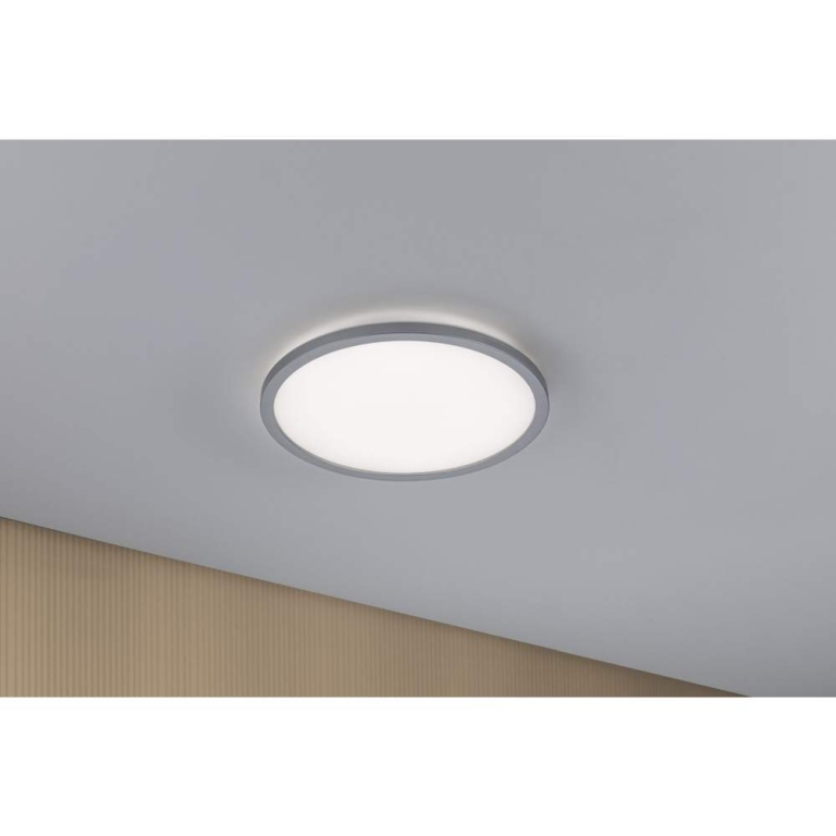 Paulmann LED Panel Atria Shine   rund 293mm 4000K Chrom matt