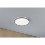LED Panel Atria Shine   rund 293mm 4000K Chrom matt