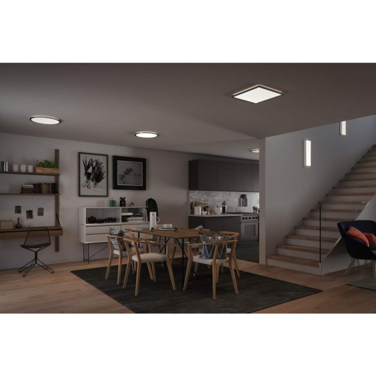Paulmann LED Panel 3-Step-Dim Atria Shine   rund 420mm 4000K Chrom matt
