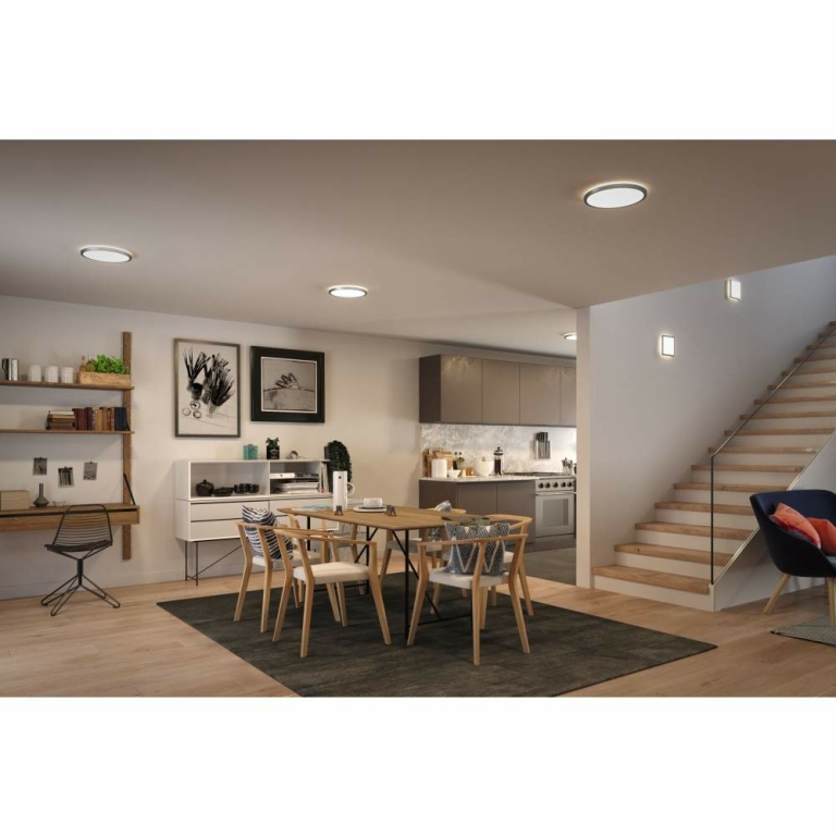 Paulmann LED Panel Atria Shine   eckig 190x190mm 4000K Chrom matt