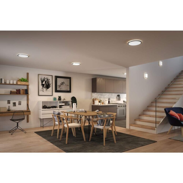 Paulmann LED Panel Atria Shine   eckig 293x293mm 4000K Chrom matt