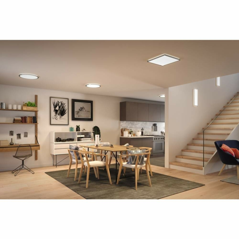 Paulmann LED Panel 3-Step-Dim Atria Shine   eckig 420x420mm 4000K Chrom matt