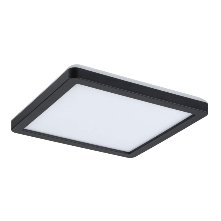 Paulmann LED Panel Atria Shine   eckig 190x190mm 4000K Schwarz