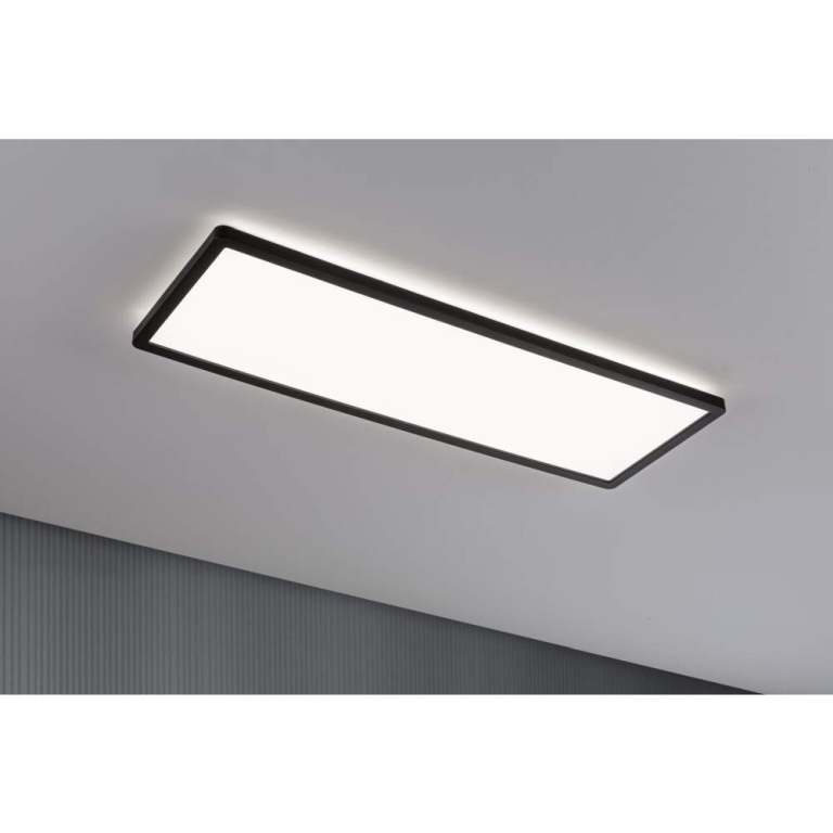 Paulmann LED Panel Atria Shine   eckig 580x200mm 4000K Schwarz