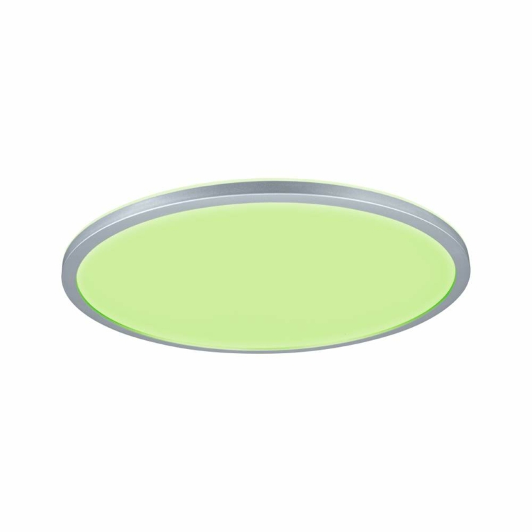 Paulmann LED Panel Atria Shine rund 420mm RGBW Chrom matt