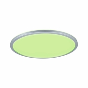LED Panel Atria Shine rund 420mm RGBW Chrom matt