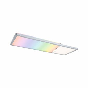 LED Panel Atria Shine eckig 580x200mm RGBW Chrom matt