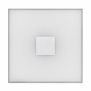 LumiTiles LED Fliesen Square Einzelfliese IP44 100x10mm 70lm 12V 0,8W 2700K Weiß Kunststoff/Aluminium