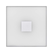 LumiTiles LED Fliesen Square Einzelfliese IP44 100x10mm 65lm 12V 0,75W RGBW Weiß Kunststoff/Aluminium