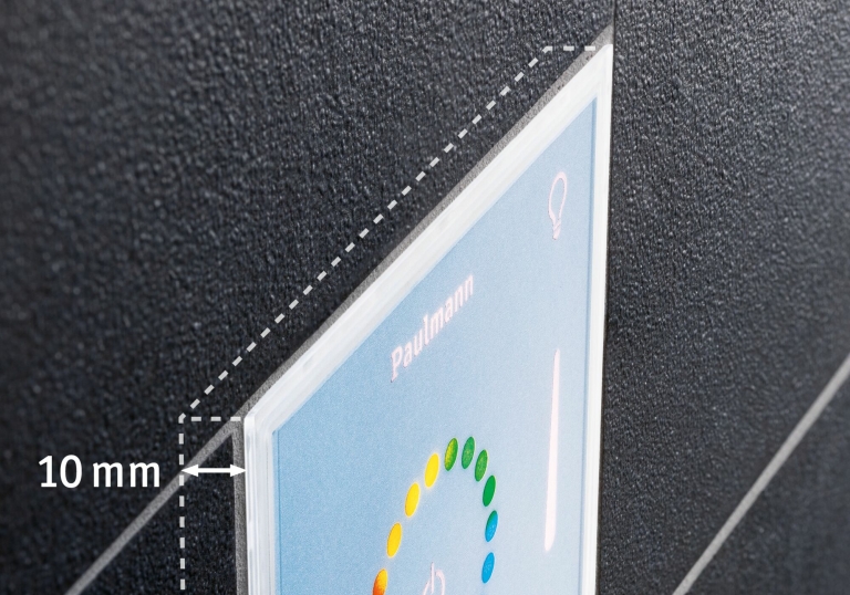 Paulmann LumiTiles Touch Modul Square Smart Home Zigbee 3.0 IP44 RGBW+ Weiß