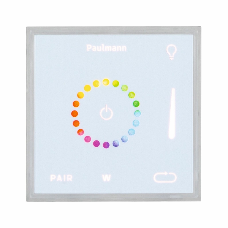 Paulmann LumiTiles Touch Modul Square Smart Home Zigbee 3.0 IP44 RGBW+ Weiß
