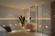 LumiTiles Touch Modul Square Smart Home Zigbee 3.0 IP44 RGBW+ Weiß
