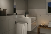 LumiTiles Touch Modul Square Smart Home Zigbee 3.0 IP44 RGBW+ Weiß