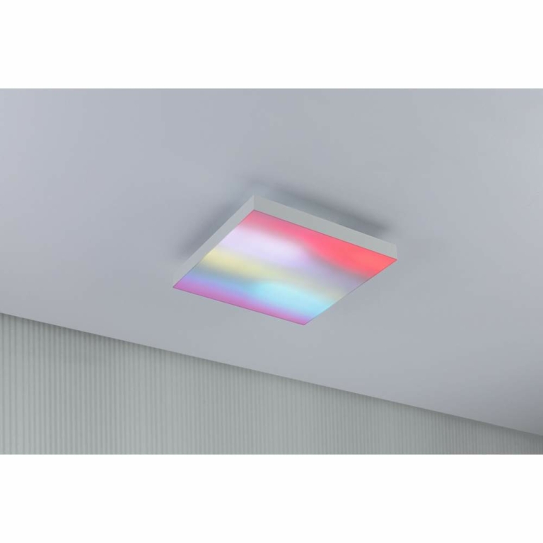 Paulmann LED Panel Velora Rainbow dynamicRGBW   eckig 295x295mm RGBW Weiß