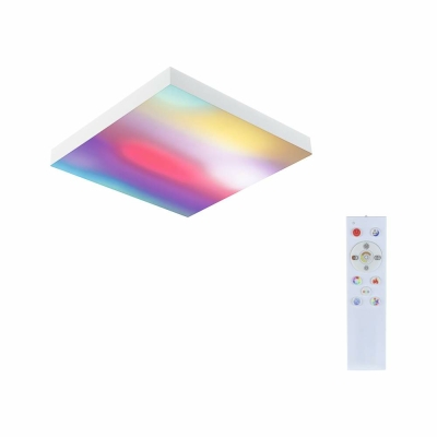 RGBW Rainbow Schwarz dynamicRGBW eckig LED Paulmann 450x450mm | 79908 Velora Panel Lampen1a