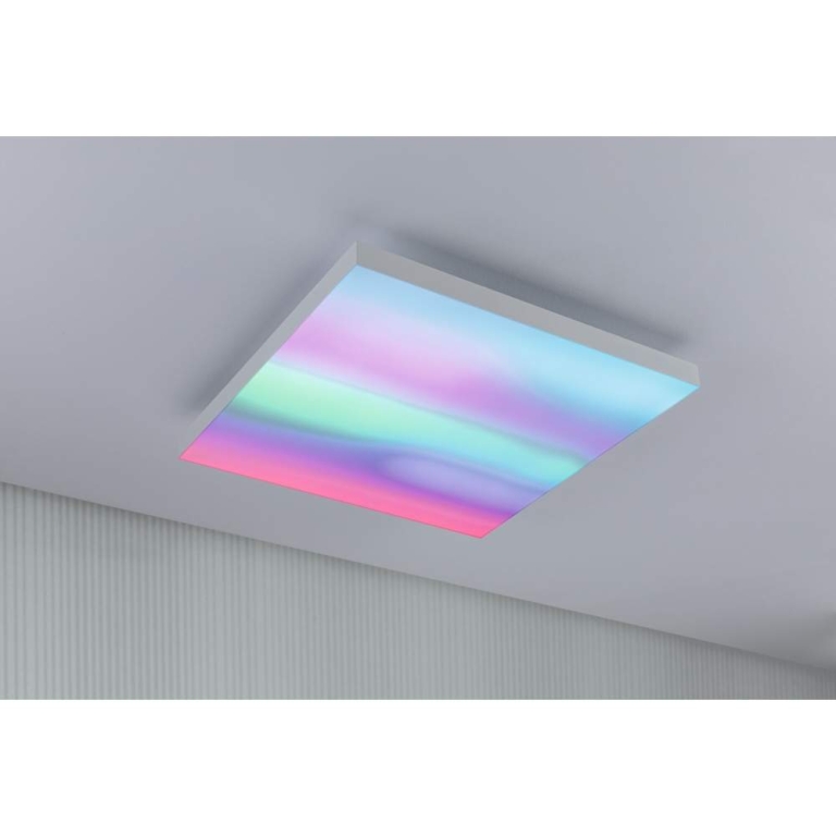 Paulmann LED Panel Velora Rainbow dynamicRGBW   eckig 450x450mm RGBW Weiß