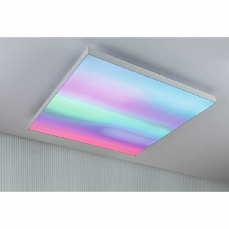 Paulmann LED Panel Velora Rainbow dynamicRGBW   eckig 595x595mm RGBW Weiß