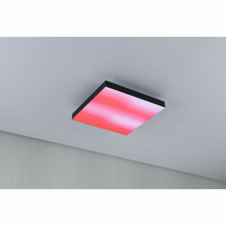 Paulmann LED Panel Velora Rainbow dynamicRGBW   eckig 295x295mm RGBW Schwarz