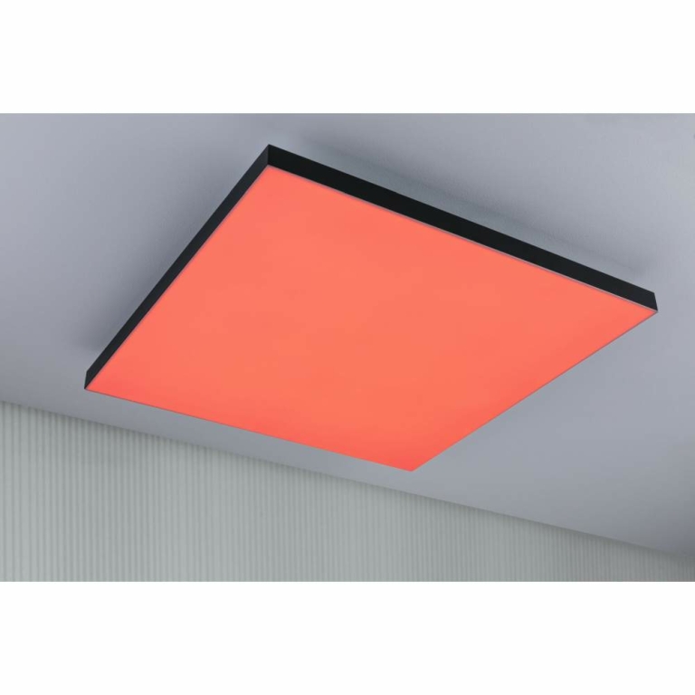 Paulmann LED Panel Velora Rainbow dynamicRGBW   eckig 595x595mm RGBW Schwarz