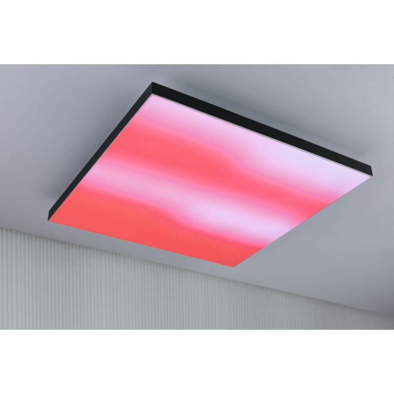 Paulmann LED Panel Velora Rainbow dynamicRGBW   eckig 595x595mm RGBW Schwarz