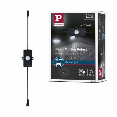 Paulmann Park + Light Controller Bewegungsmelder 12V max. 24W Schwarz