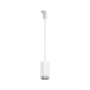 ProRail3 Pendel Leuchte Corus Weiß Silber max. 1x50W E27 kürzbar