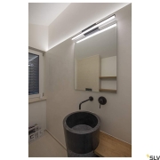 GLENOS® 60, Indoor LED Spiegelleuchte schwarz CCT switch 3000/4000K
