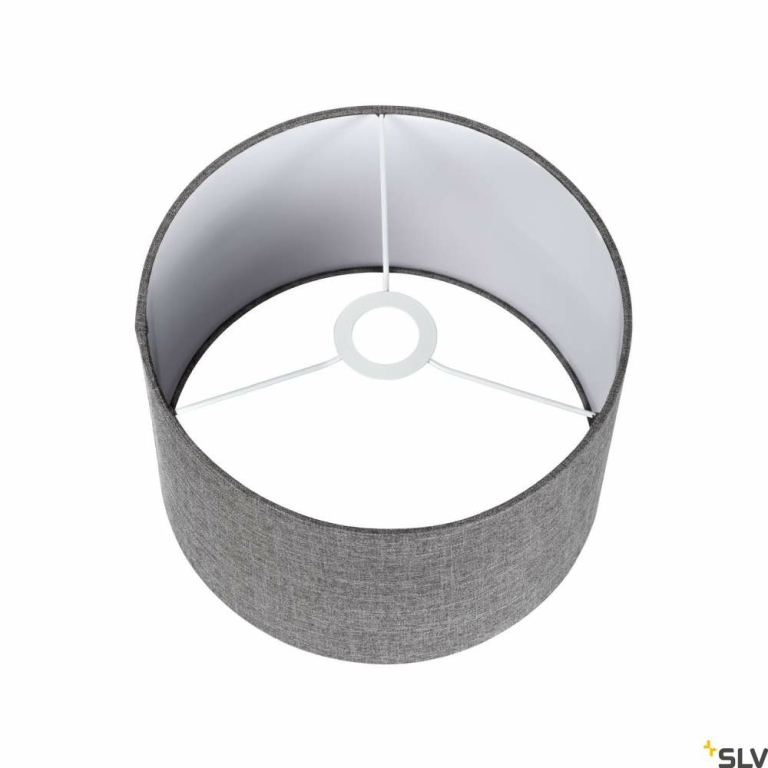 SLV FENDA 30cm round, Leuchtenschirm grau