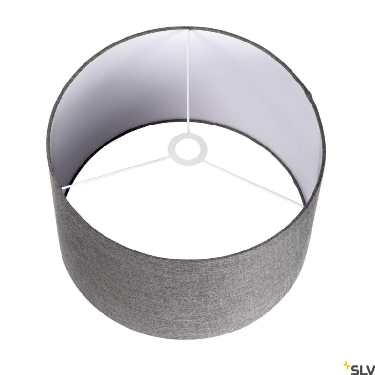 SLV FENDA 45cm round, Leuchtenschirm grau