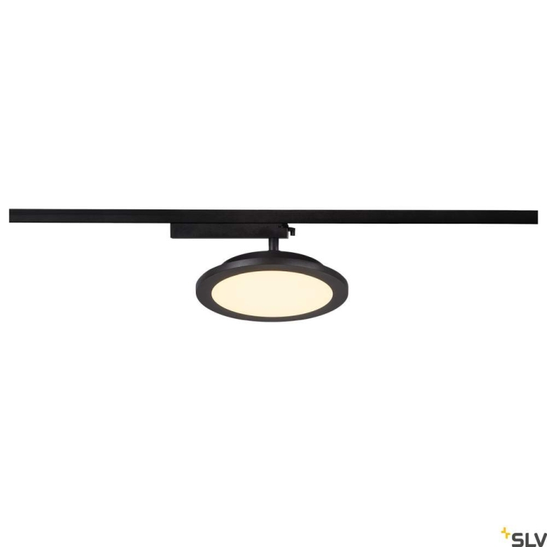 SLV PANEL TRACK 1~ LED SPOT schwarz rund 3000K 18W 1800lm