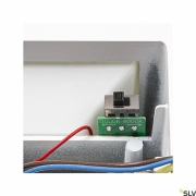 SITRA S WL SINGLE, LED Outdoor Wandaufbauleuchte, weiss, CCT switch 3000/4000K