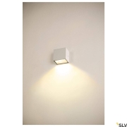 SITRA S WL SINGLE, LED Outdoor Wandaufbauleuchte, weiss, CCT switch 3000/4000K