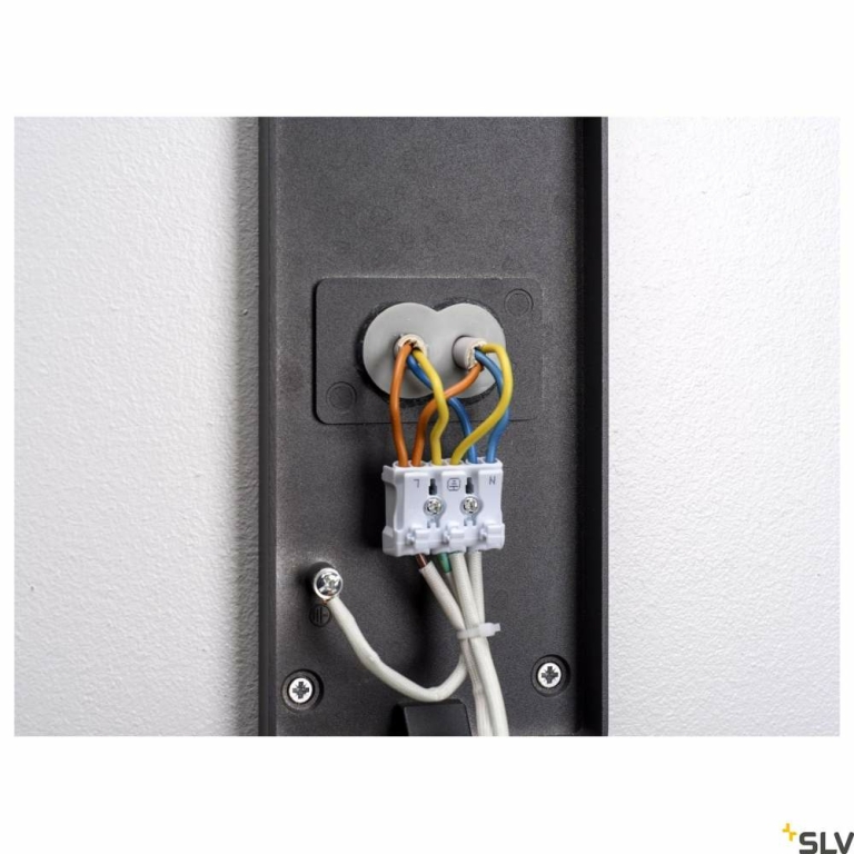SLV QUADRULO WL LED Outdoor Wandleuchte IP55 anthrazit 3000K (LED fest verbaut)