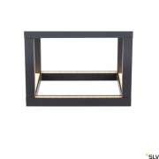 QUADRULO CL LED Outdoor Deckenleuchte quadratisch IP55 anthrazit 3000K (LED fest verbaut)