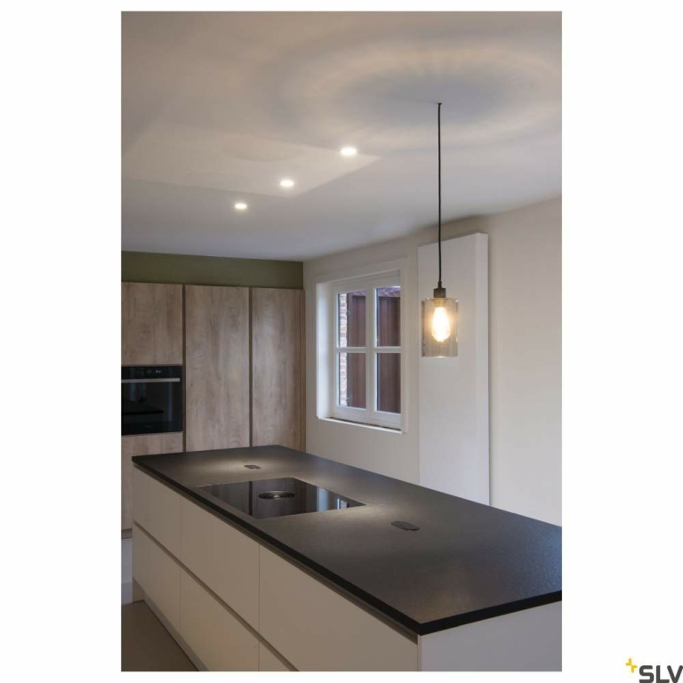 SLV HORN MAGNA, LED Indoor Deckeneinbauleuchte weiß 3000K 25°