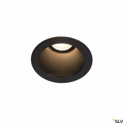 SLV HORN MAGNA, LED Indoor Deckeneinbauleuchte schwarz 3000K 25°