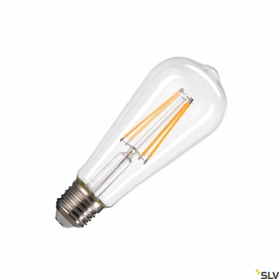 SLV ST58 E27, LED Leuchtmittel transparent 7,5W 2700K CRI90 320°