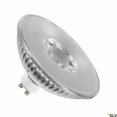 SLV QPAR111 GU10, LED Leuchtmittel transparent 8W 2700K CRI90 38°