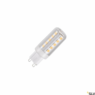 SLV QT14 G9, LED Leuchtmittel weiß 3,7W 3000K CRI90 300°