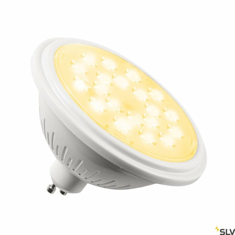 SLV QPAR111 GU10 RGBW smart, LED Leuchtmittel weiß / transparent 10W CRI90 40°