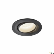 NUMINOS® MOVE S, Deckeneinbauleuchte schwarz / weiß 4000K 55°