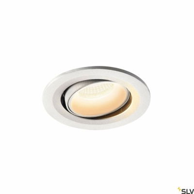 SLV NUMINOS® MOVE S, Deckeneinbauleuchte weiß 2700K 40°