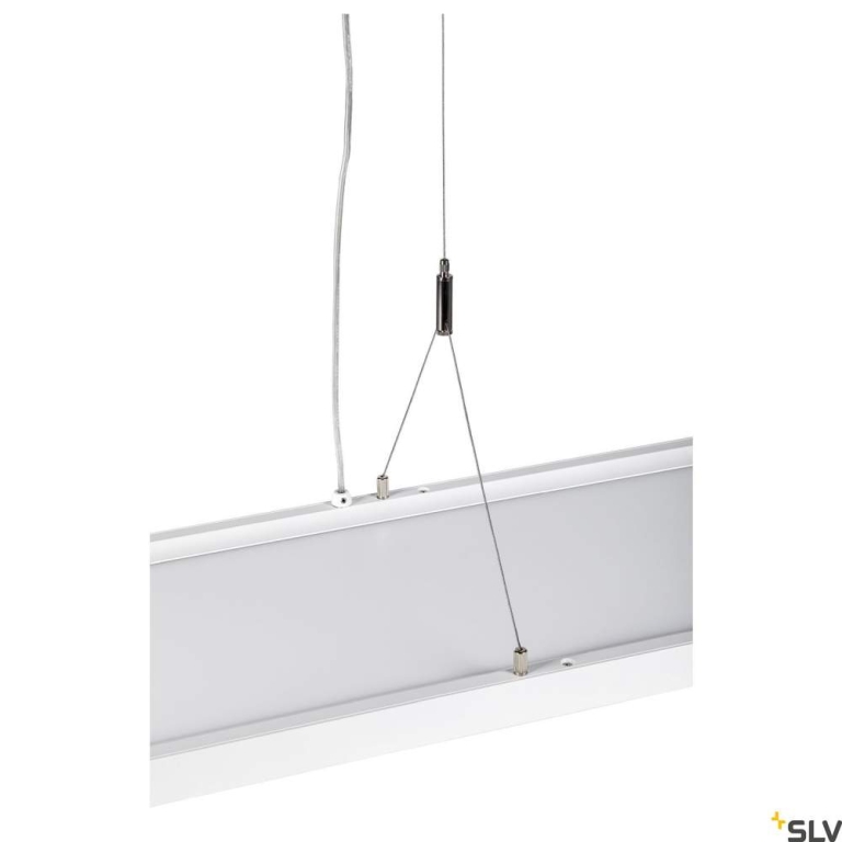 SLV WORKLIGHT DALI, Pendelleuchte weiß 57W 4000K 80°